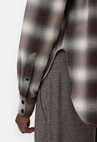 Closed - Oversized Blouse With Check Pattern