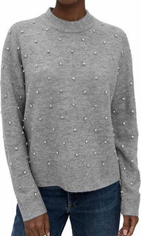 PISTOLA Aura Sweater in charcoal diamonte 1 - women's sweater