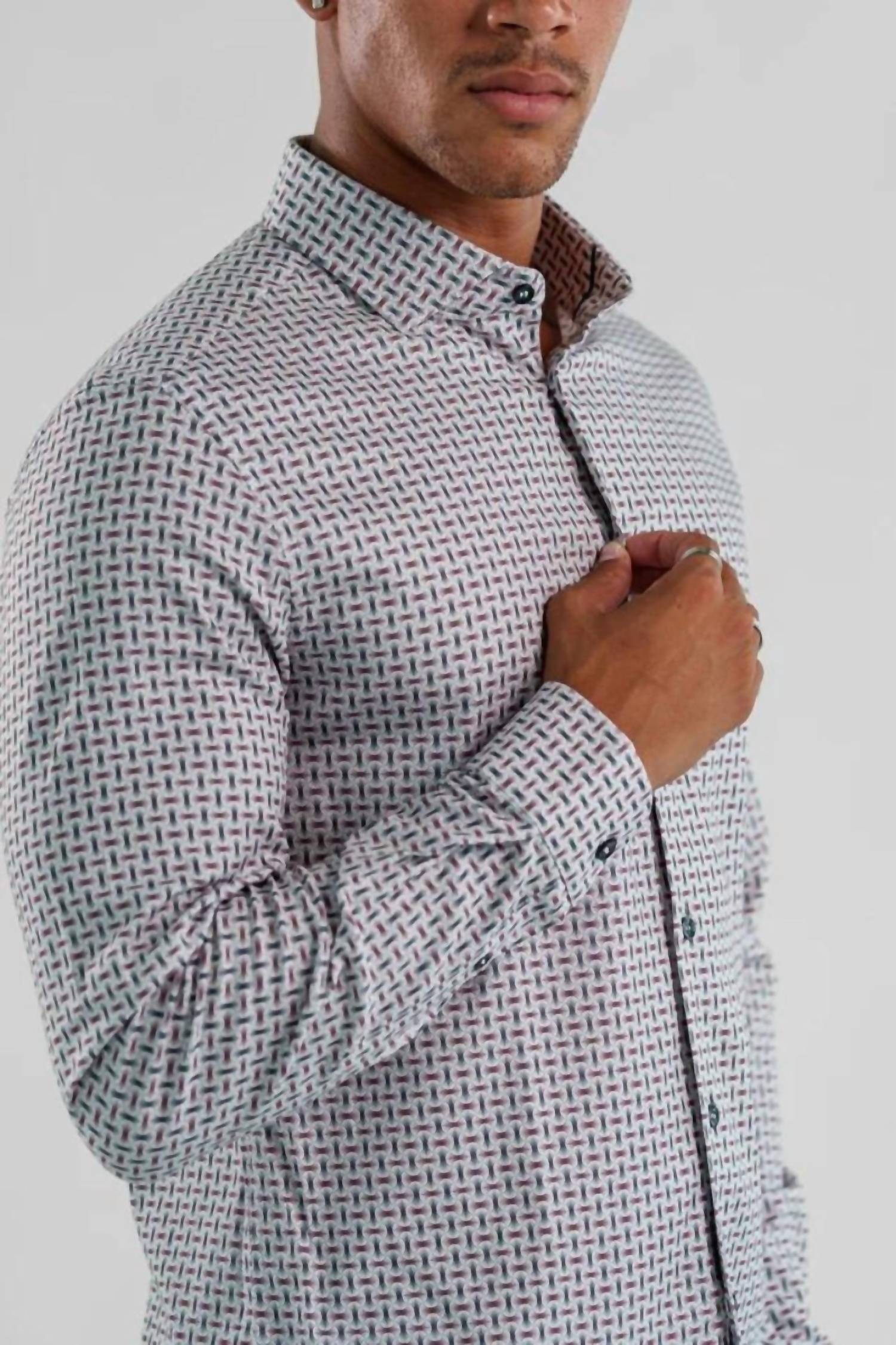 Stone Rose - Nova - Wireframe Long Sleeve Shirt