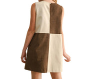 Miou Muse - Ava Suede Mini Shift Dress