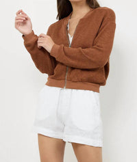 Lamade - The Eighties Bomber Sweater Jacket