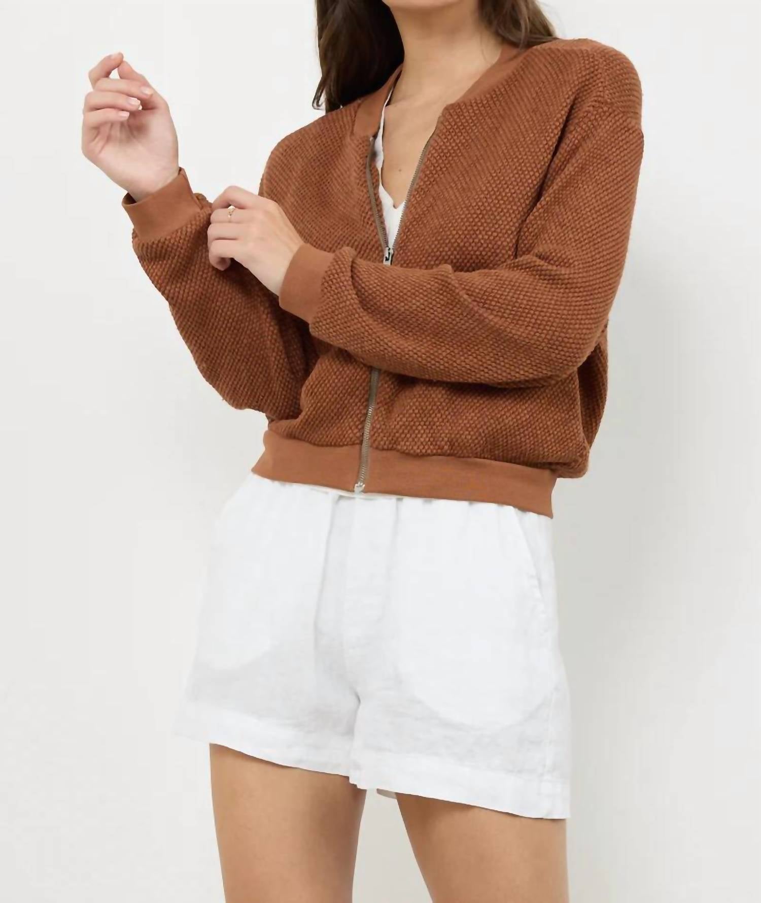 Lamade - The Eighties Bomber Sweater Jacket