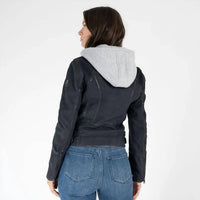 Mauritius - Lisa Hooded Lambskin Jacket
