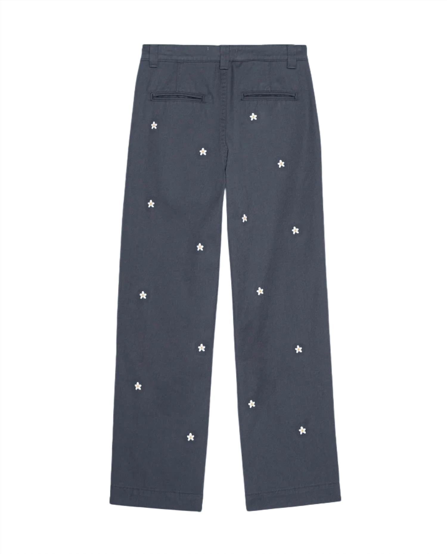 The Great. - Garage Pant With Embroidery