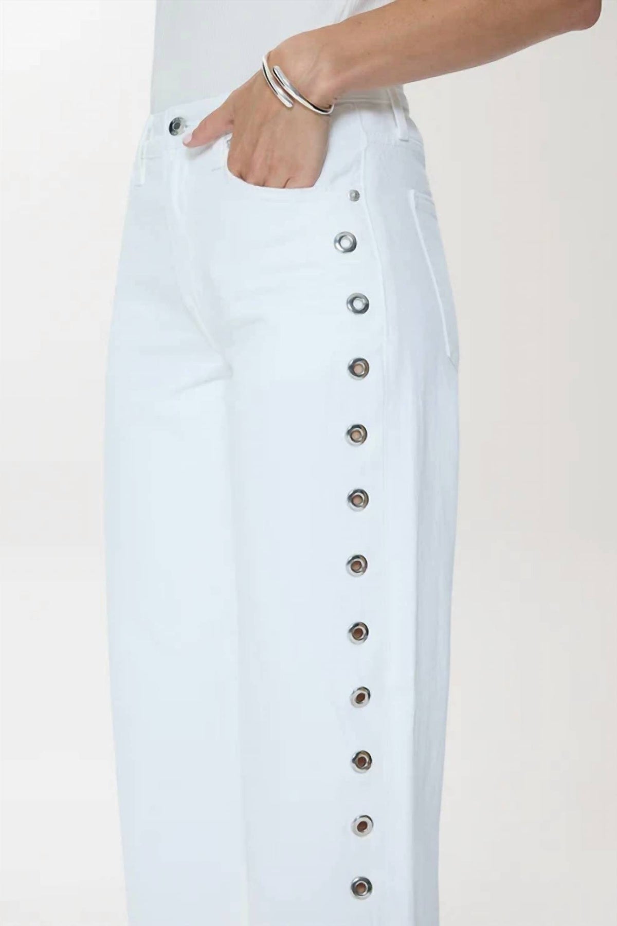 Pistola - Women's Lexi Mid Rise Bowed Straight Jean