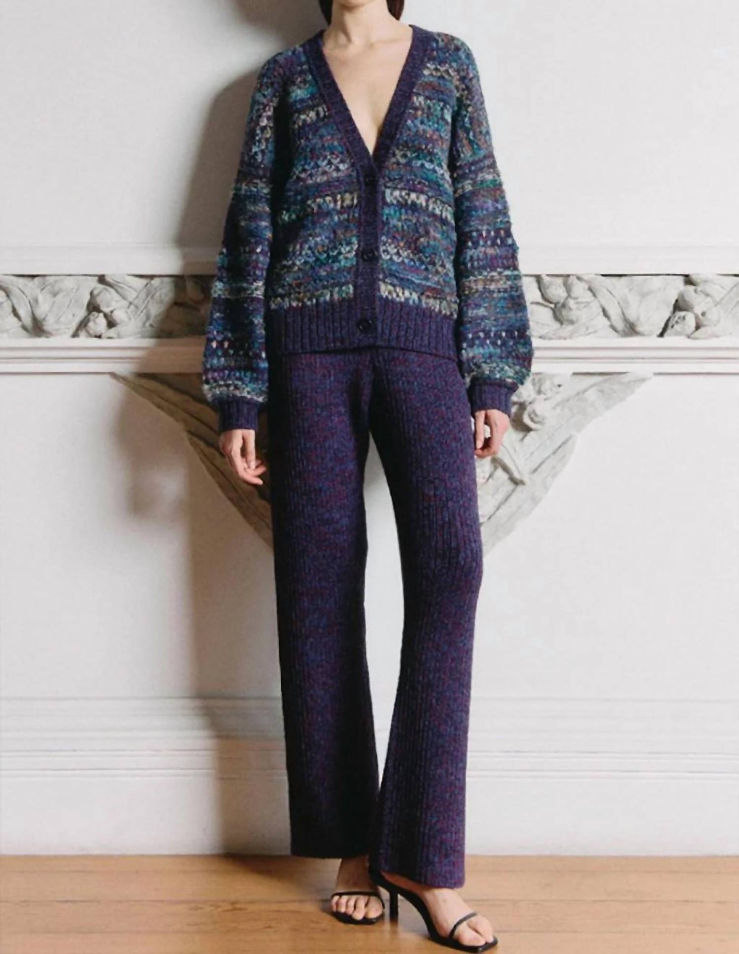 Alpaca Collection - Moray V-neck Cardigan