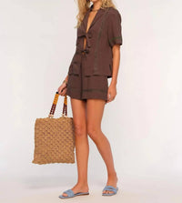 Heartloom - Lourdes Top And Shorts Set