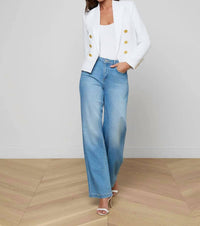 L'Agence - Brooke Open Front Blazer