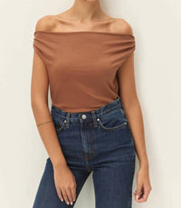 Elodie - Isabeau Draped Knit Top