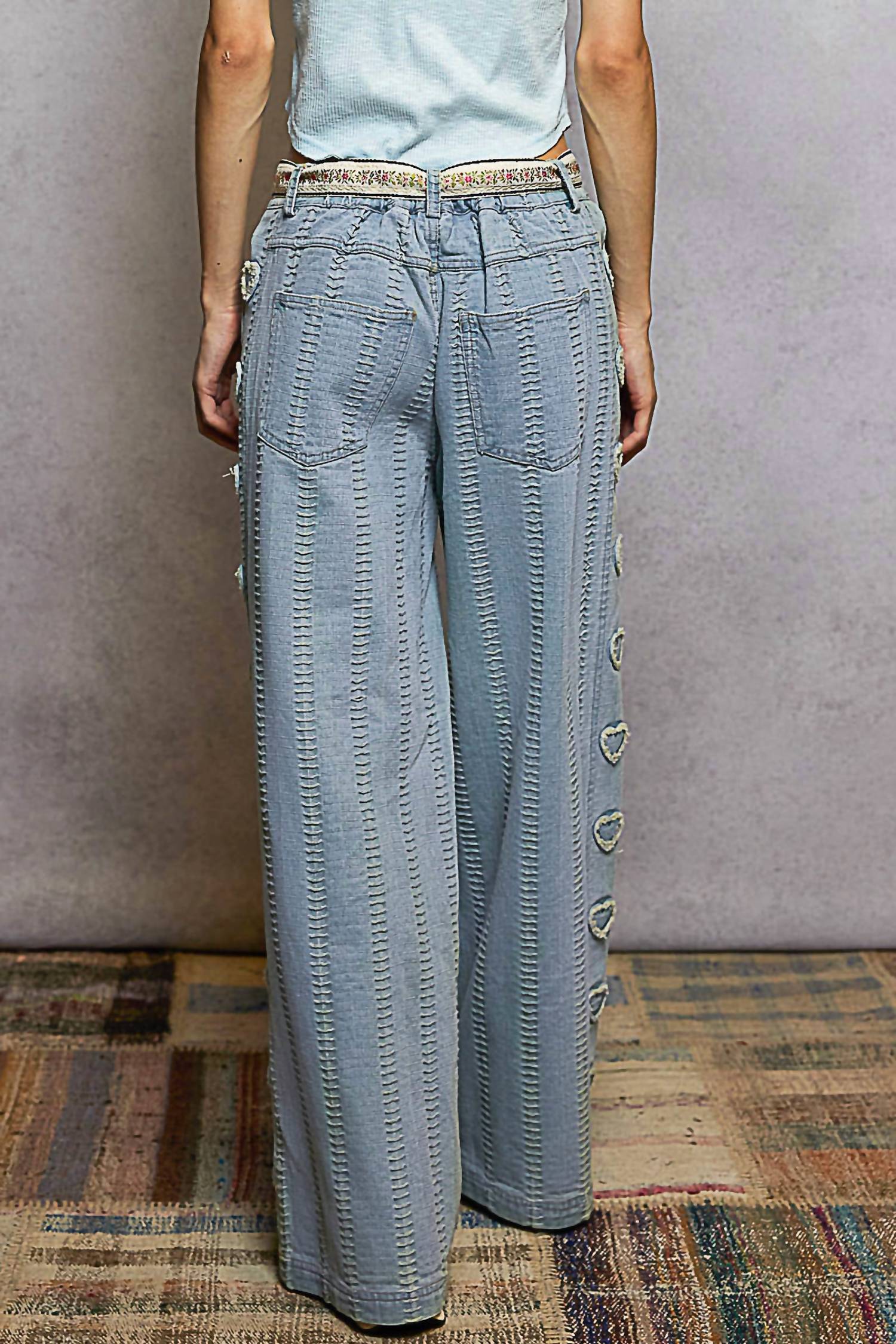 Pol - Heart Look Pants