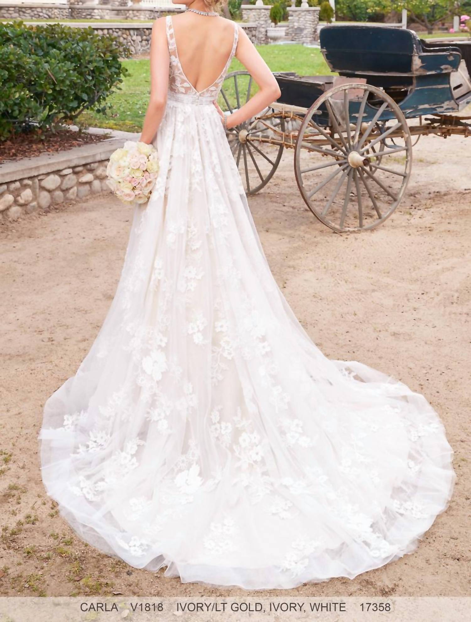Ivoire By Kitty Chen - Carla A-line Wedding Dress