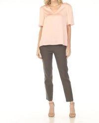 Joseph Ribkoff - Pull On Slim Straight Ankle Pants