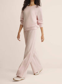 Z Supply Allie All Around Sweatshirt in blush - women's top - view 6