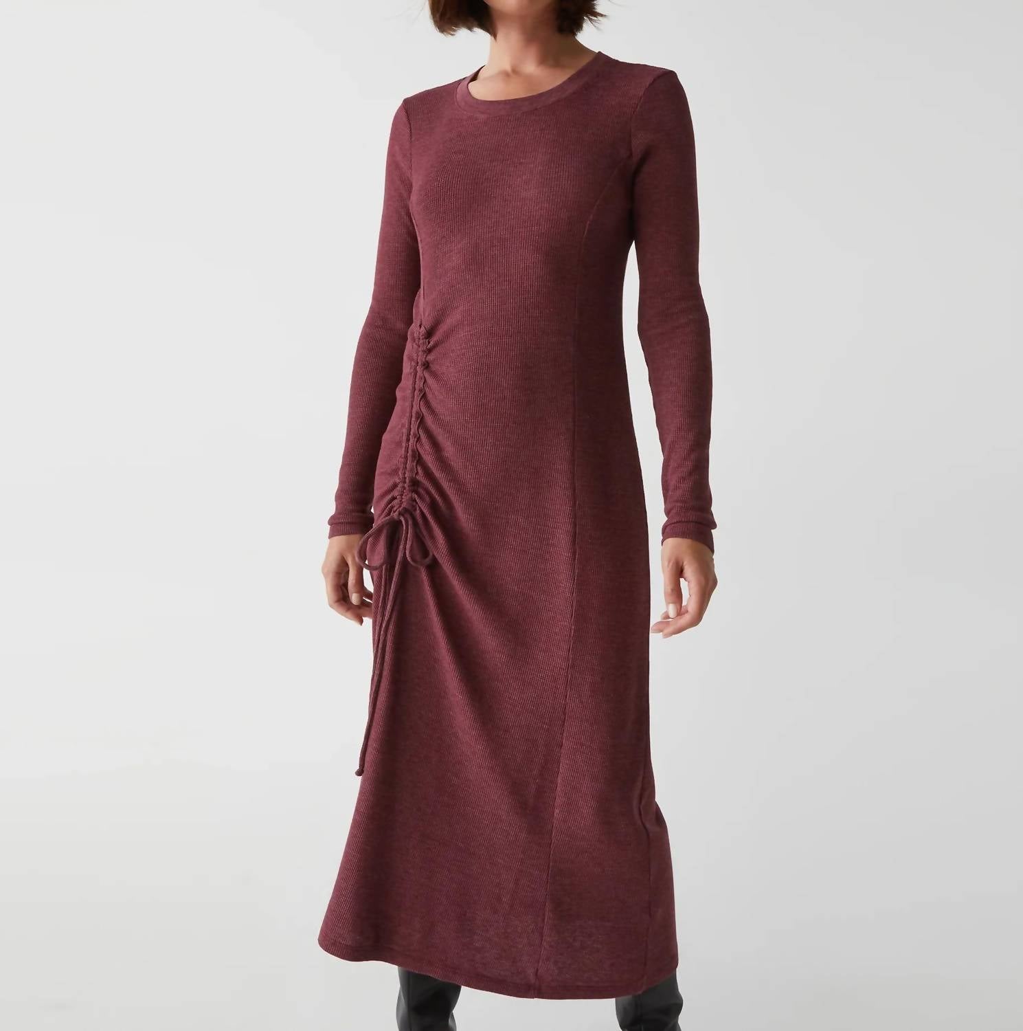 Michael Stars - Ilia Ruched Tie Maxi Dress