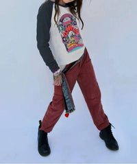 Rowdy Sprout - Kid's Led Zeppelin Long Sleeve Raglan Tee