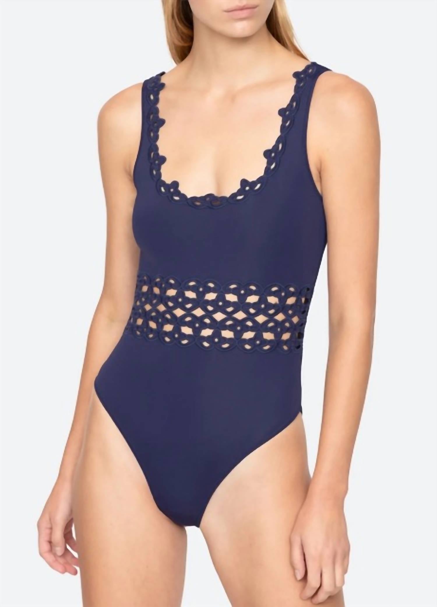Sea - Leila Eyelet One Piece