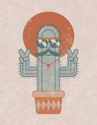 Tiny Whales - Boys' Cool Cactus Short Sleeve Tee