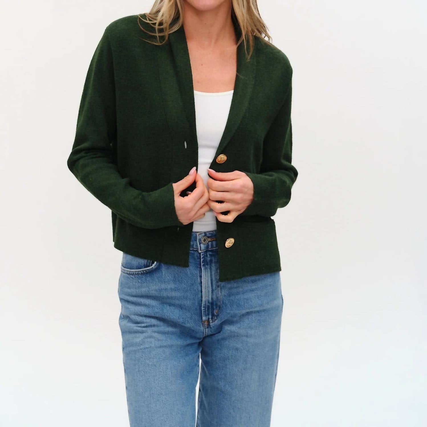 Six/Fifty - Lynn Shawl Lapel Knit Blazer
