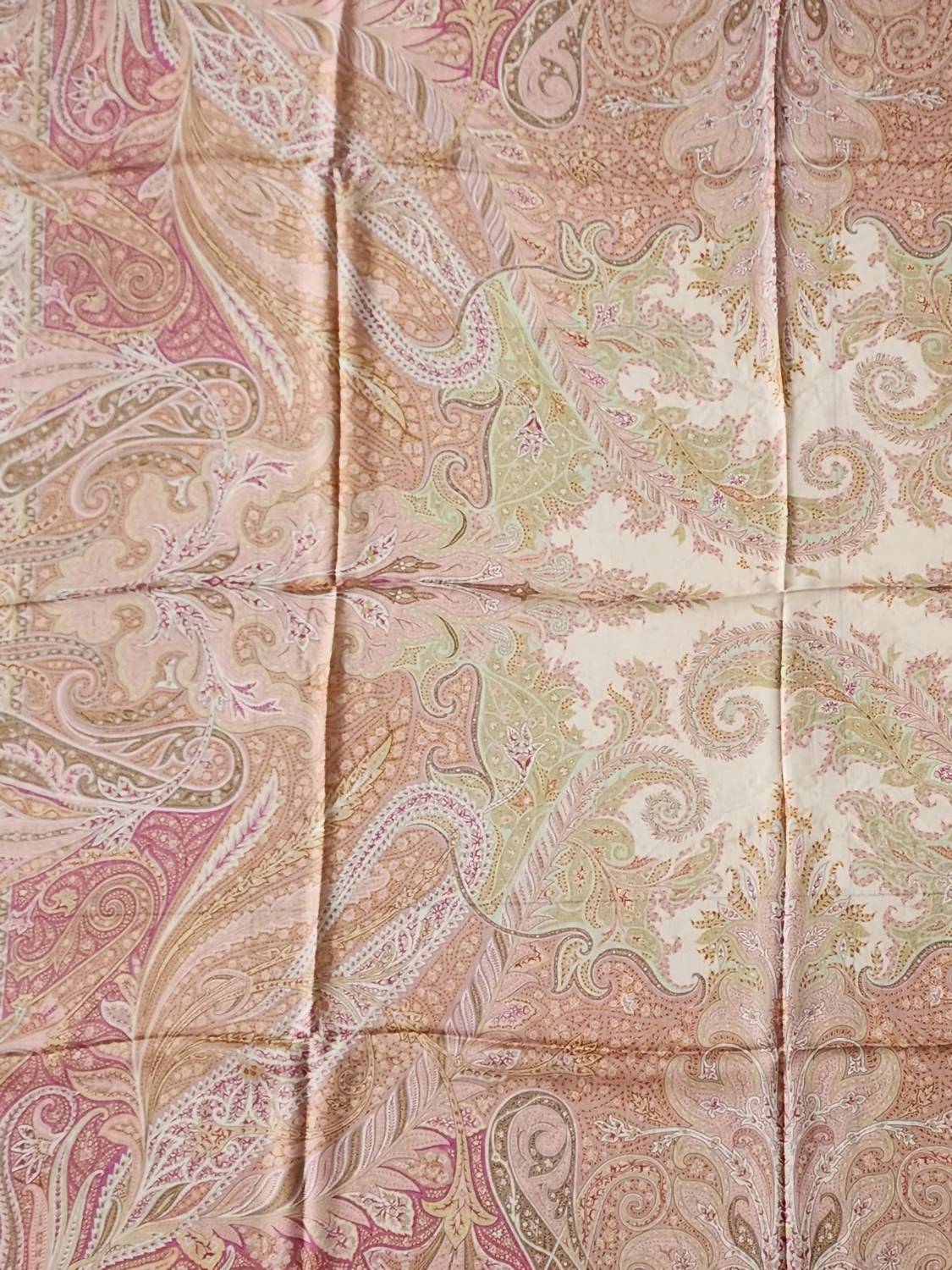 Etro - Women's Paisley & Floral Wool Blend Sheer Shawl Scarf