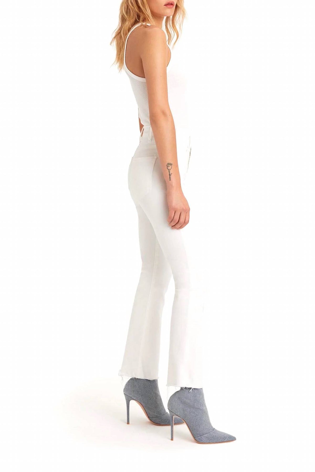 Mother - Women's Hustler Ankle Fray Jean