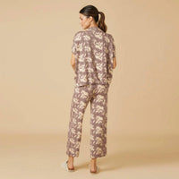 Softies - Caftan Top And Cropped Pant Set