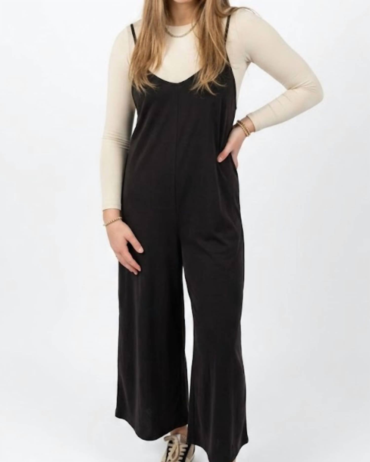 Mystree - MODAL CAMI BAGGY JUMPSUIT