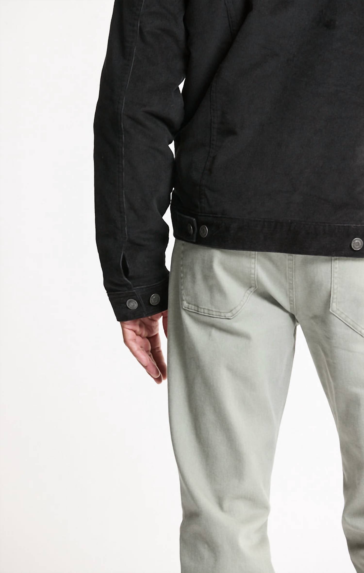 Jachs New York - Corduroy Sherpa Lined Trucker Jacket
