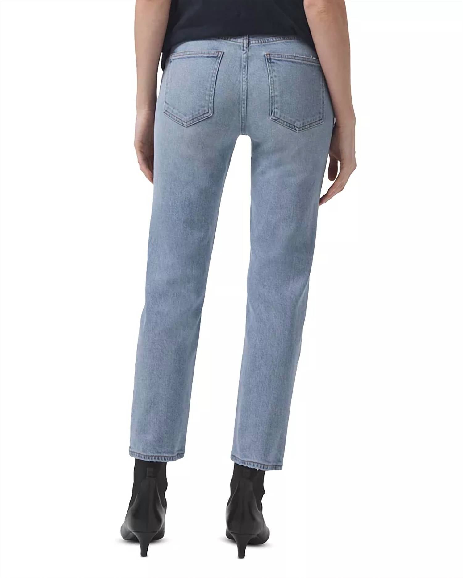 Agolde - Kye High Rise Straight Jeans