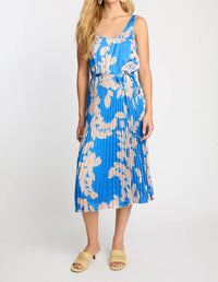 Caballero - Daphne Pleated Midi Dress