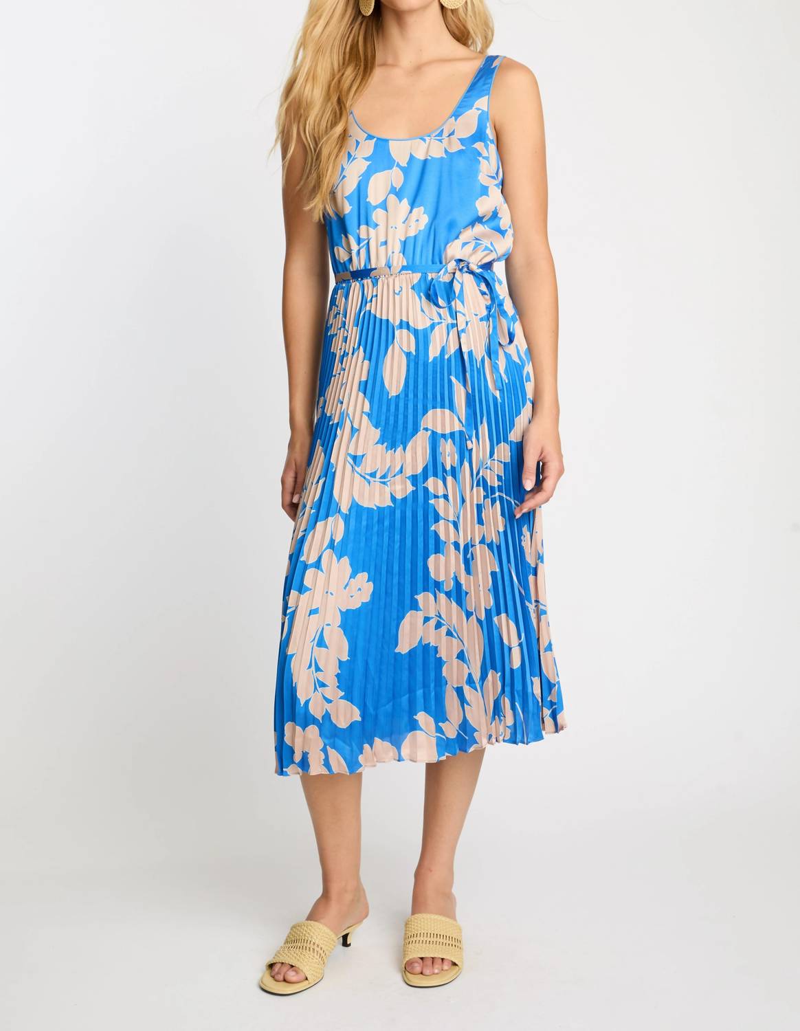 Caballero - Daphne Pleated Midi Dress