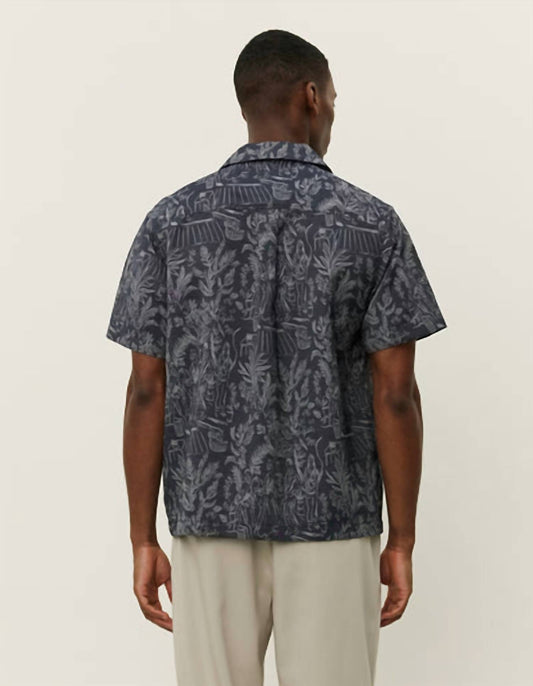 Les Deux - Lesley Dancing Jacquard Short Sleeve Shirt