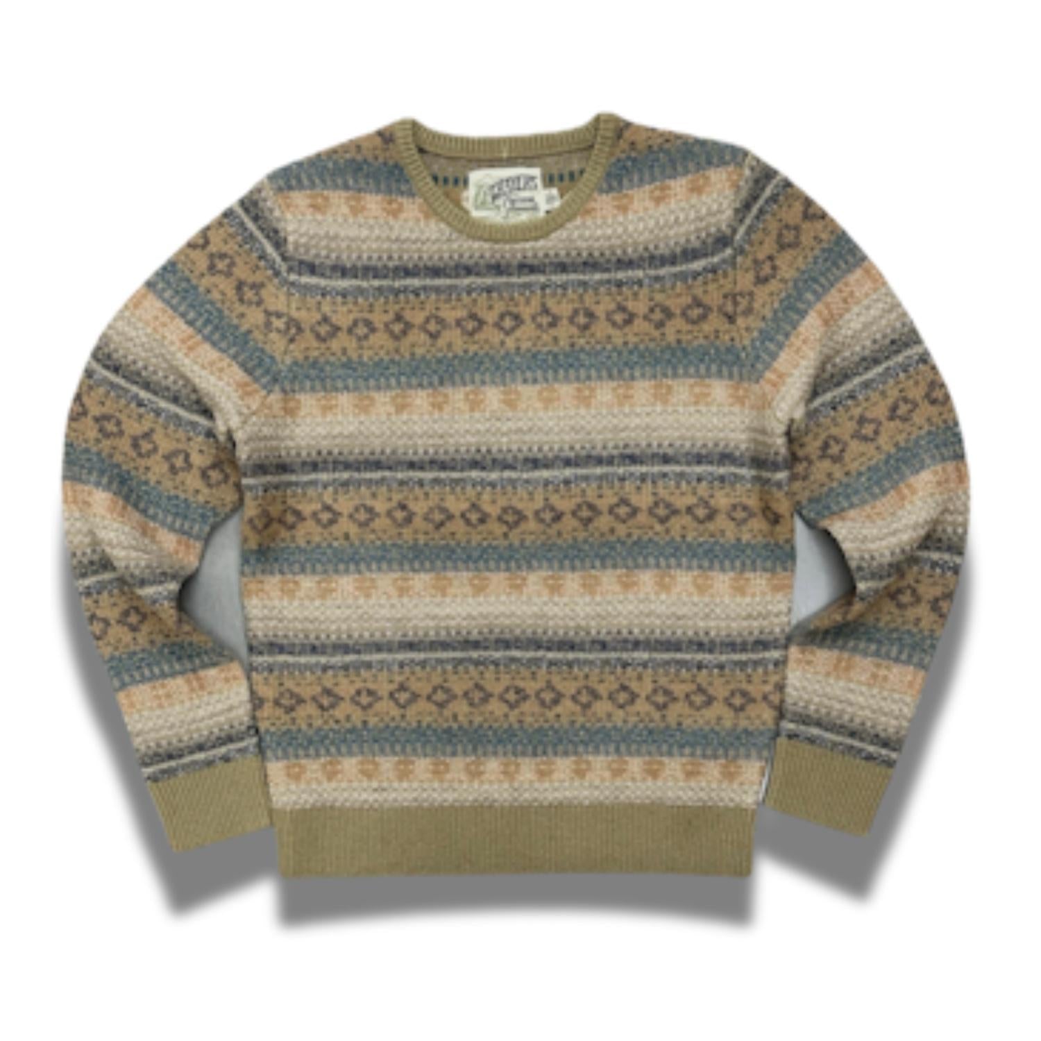 Grayers - Men's Sideout Fairisle Crew Sweater