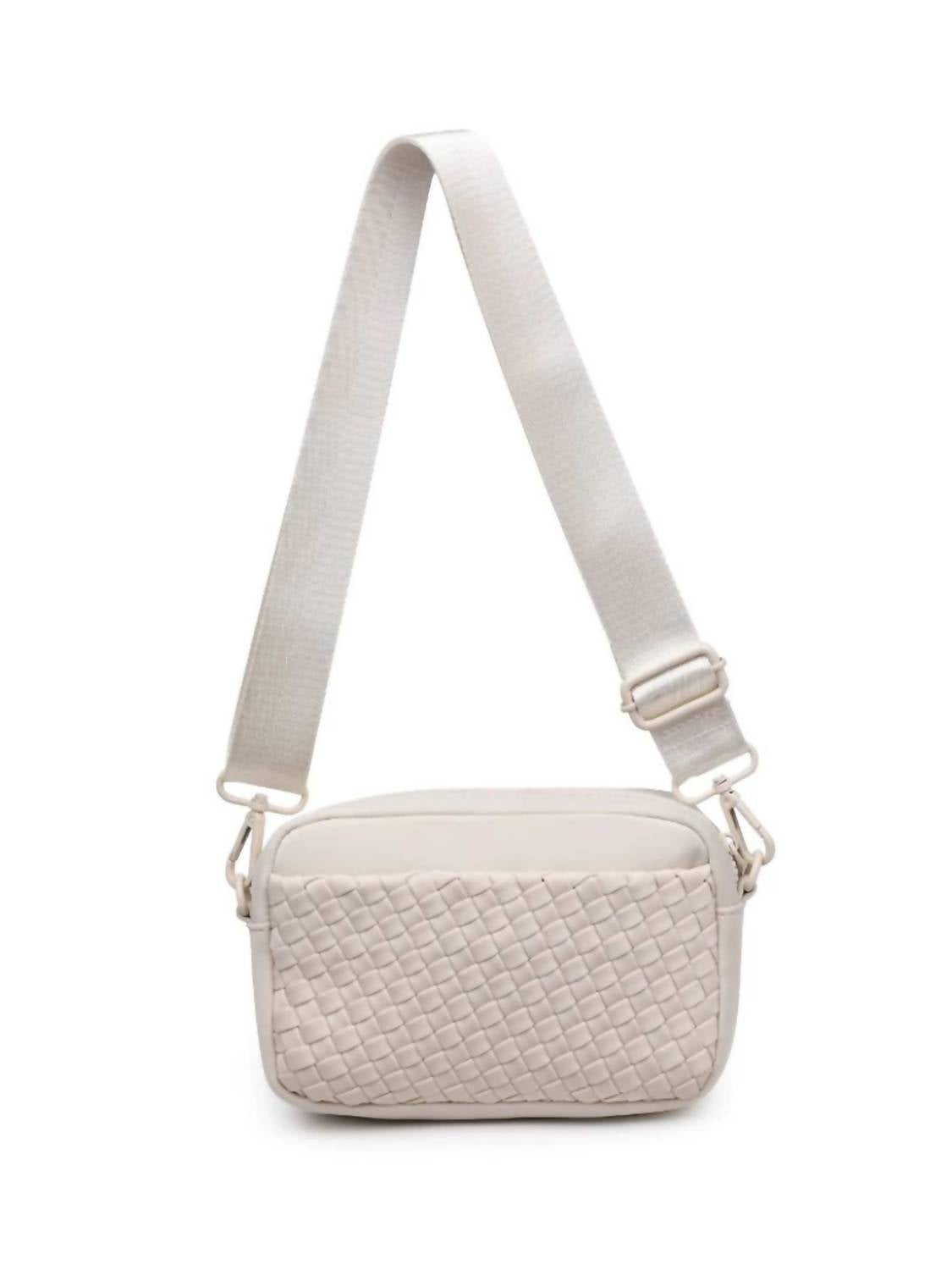 Sol And Selene - Women's Inspiration Woven Crossbody Bag