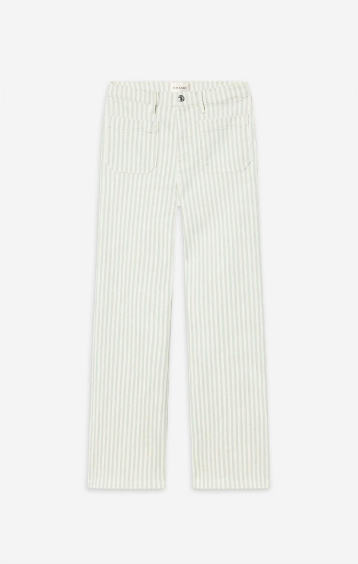 Frame - The Anchor High Rise Subtle Wide Leg Pant