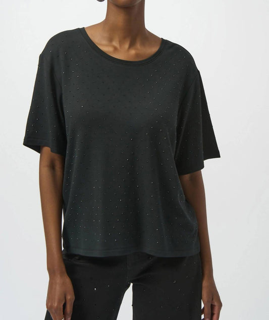Joseph Ribkoff - Rhinestone Tee