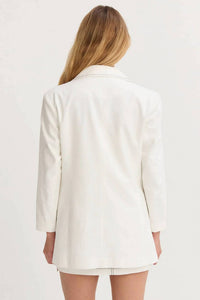 Crescent - Renata Contrast Stitch Blazer