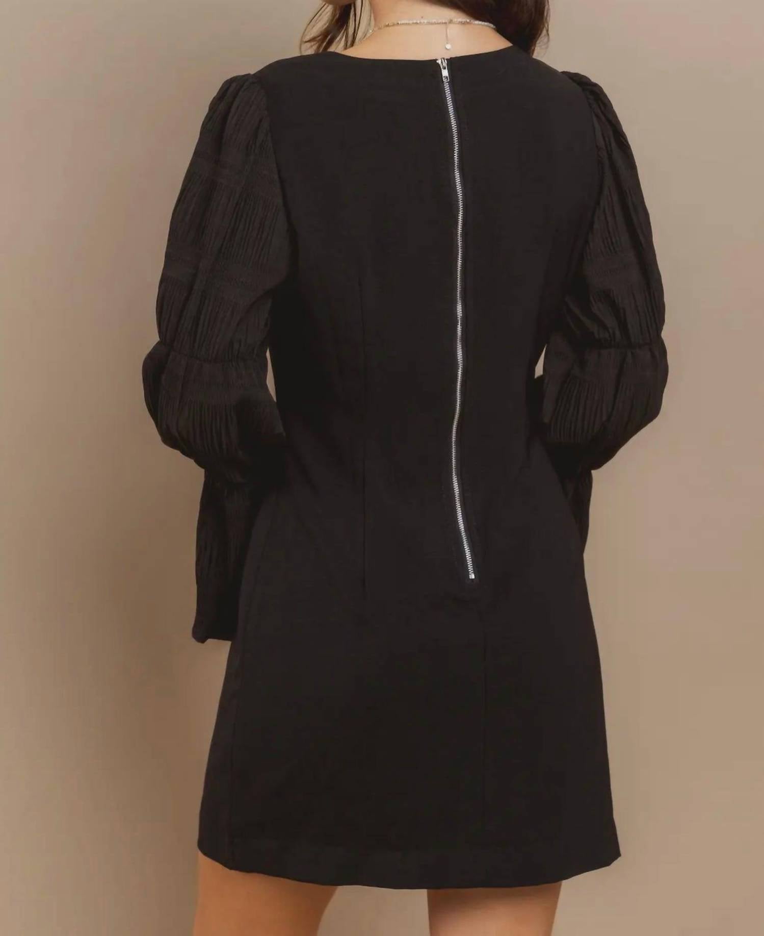 Ces Femme - Tiana Tiered Bell Sleeve Mini Dress