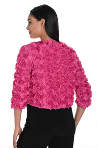 Frank Lyman - Floral Open Front Cardigan