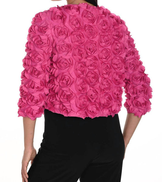 Frank Lyman - Floral Open Front Cardigan