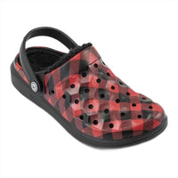 Joybees - Unisex Varsity Lined Graphic Clog