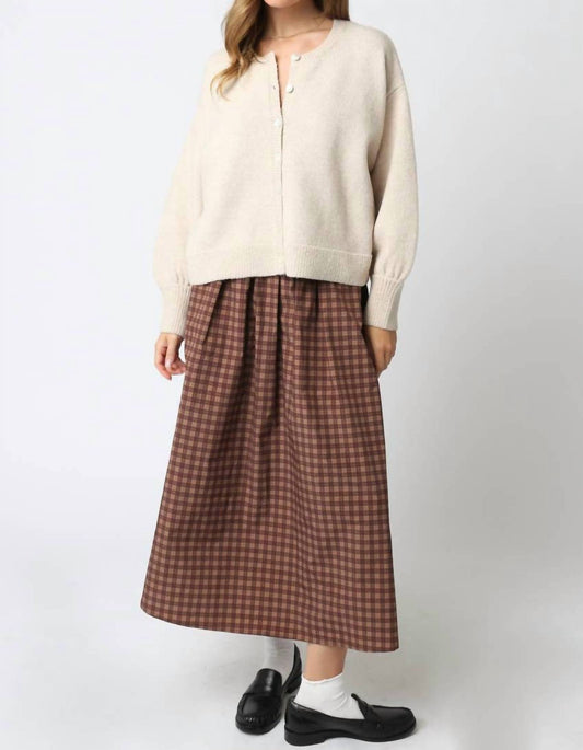 Olivaceous - Lina Knit Cardigan Top