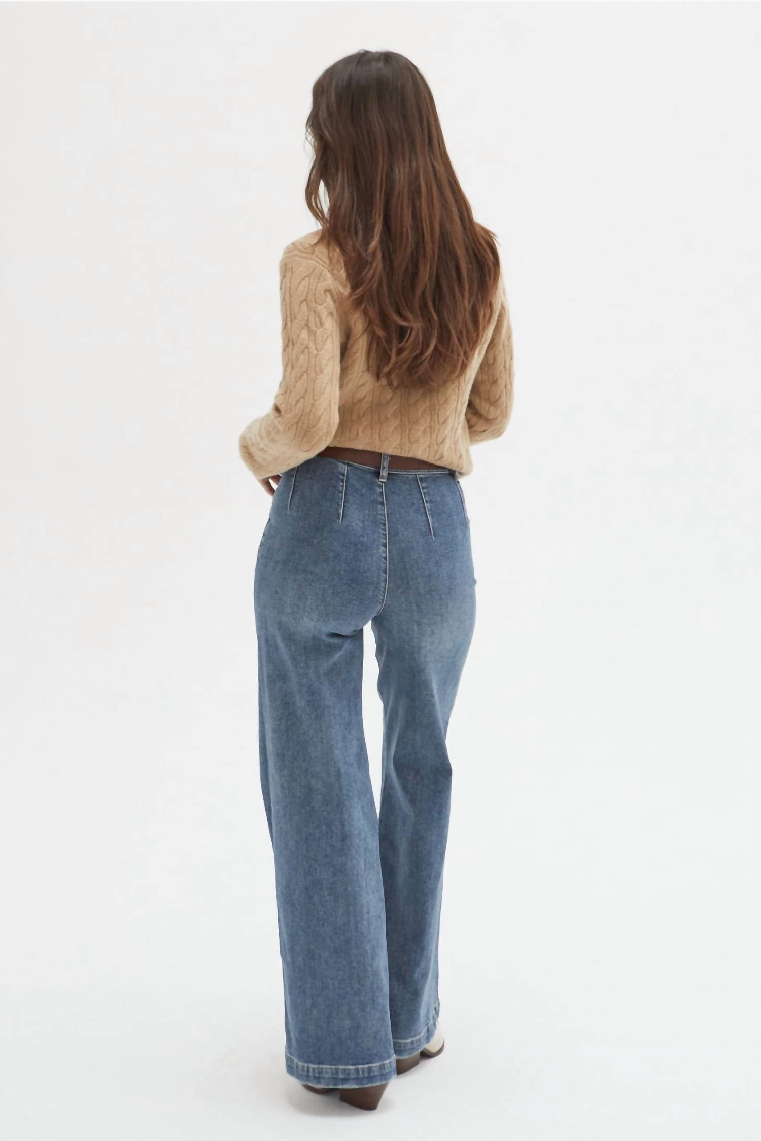 Oliver Logan - Campell High Rise Front Pocket Jeans