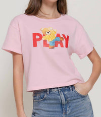 Active Basic - Short Sleeve French Terry Short Top