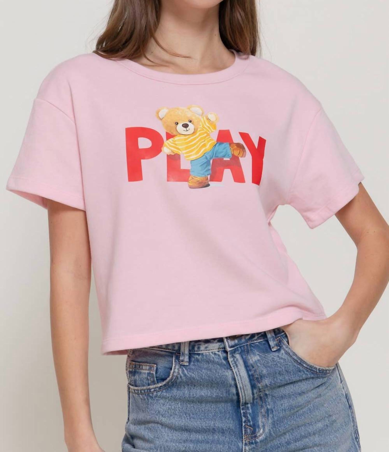 Active Basic - Short Sleeve French Terry Short Top