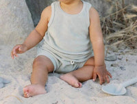 Quincy Mae - Boys' Terry Tank And Short Set