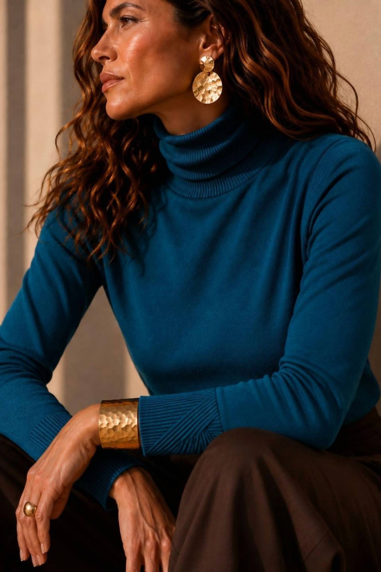 J'Envie/Eli - Women's Faye Turtleneck Sweater