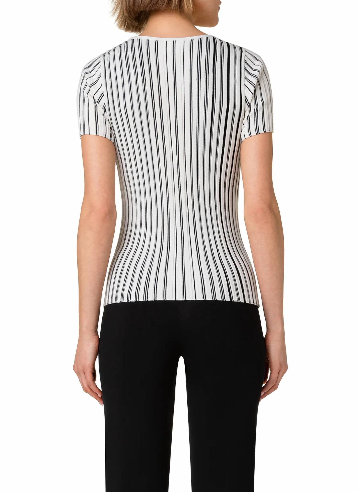 Akris Punto - Short Sleeve Knit Pullover