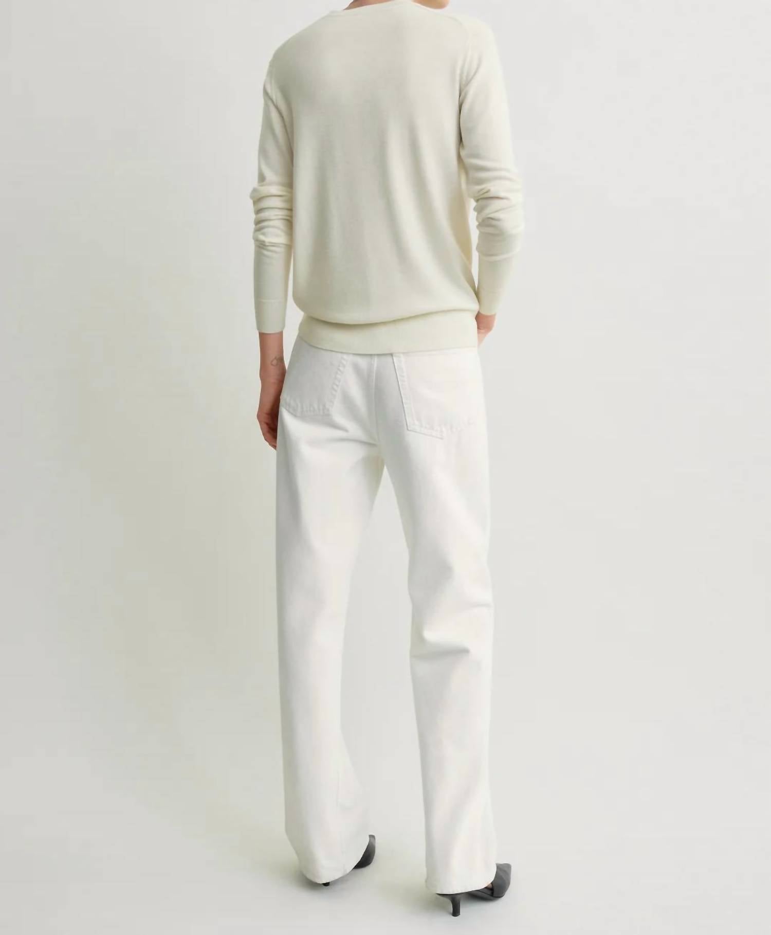 Toteme - Fine Crew Knit Sweater