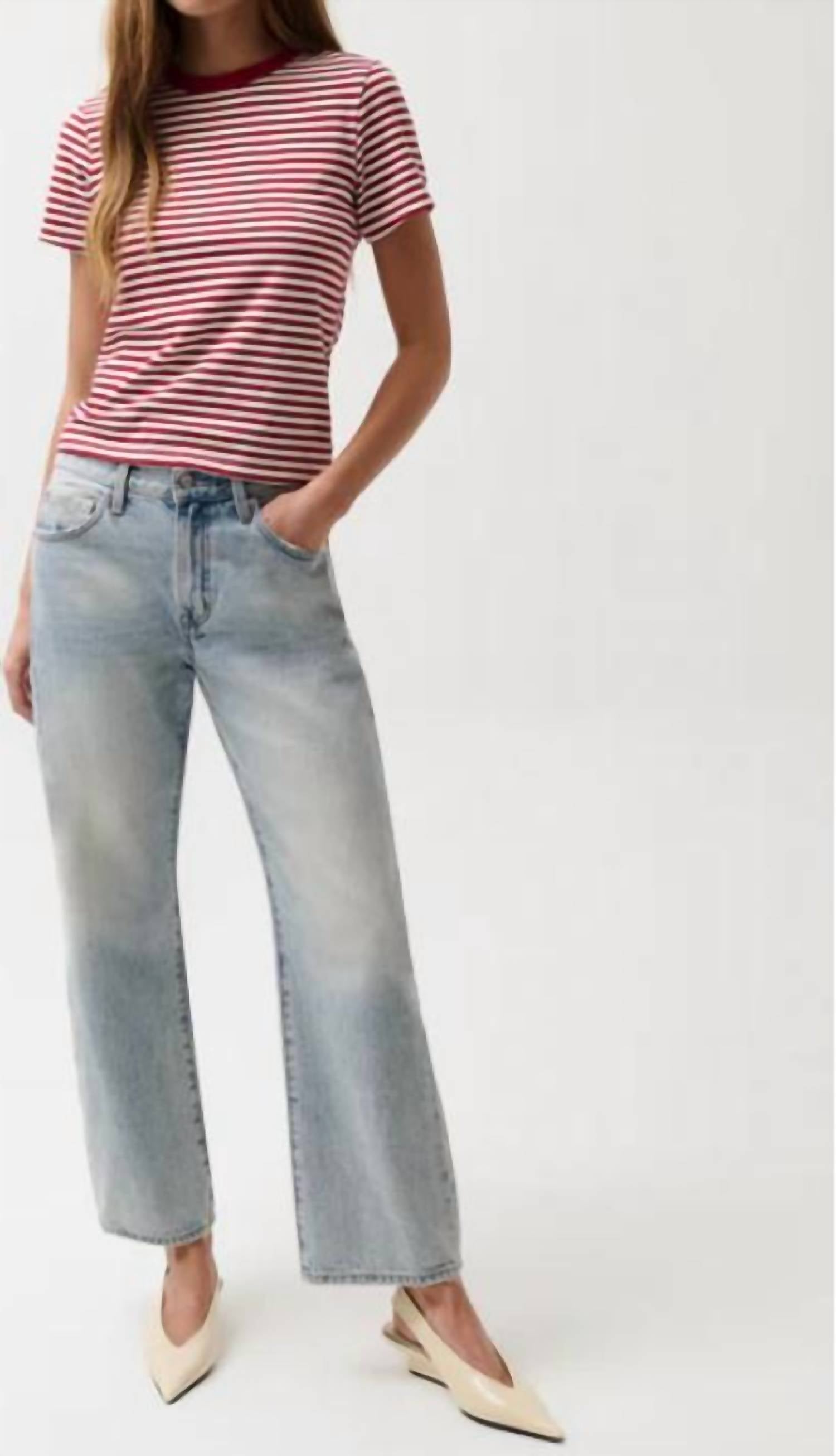Pistola - Lexi Bowed Straight Jean