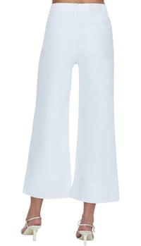 Pistola - Lana Crop-cuff High Rise Wide Pants